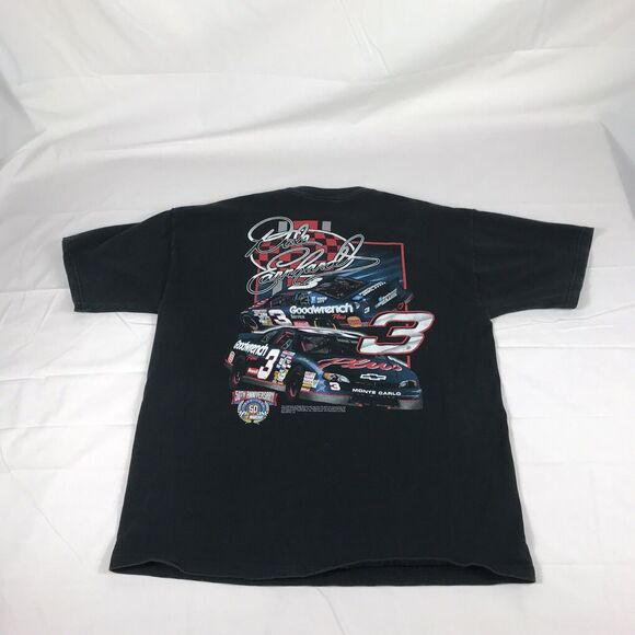 Vintage Competitors View Dale Earnhardt Racing T-Shirt sz L - Picture 8 of 11